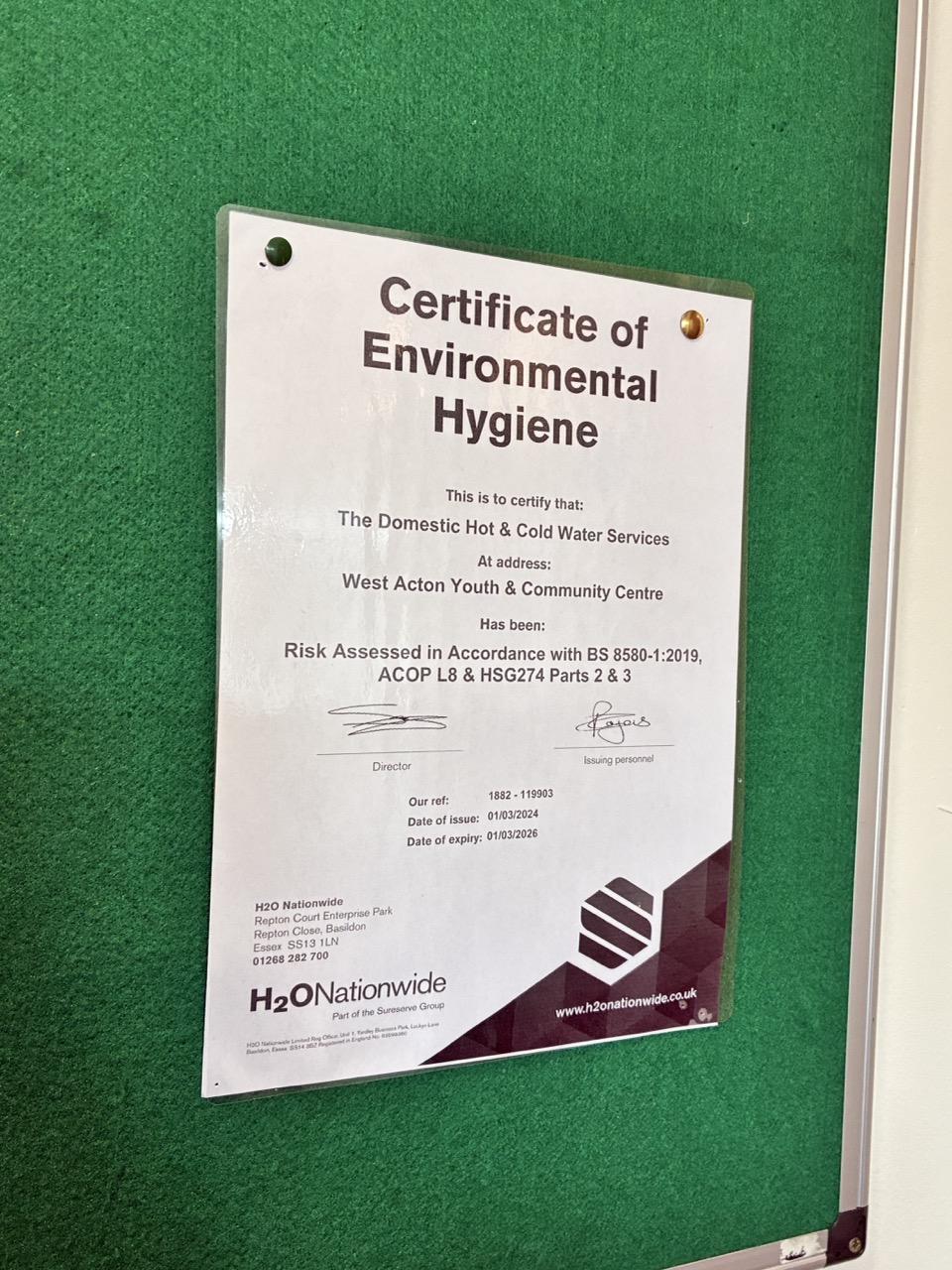 Food Hygiene Certificate